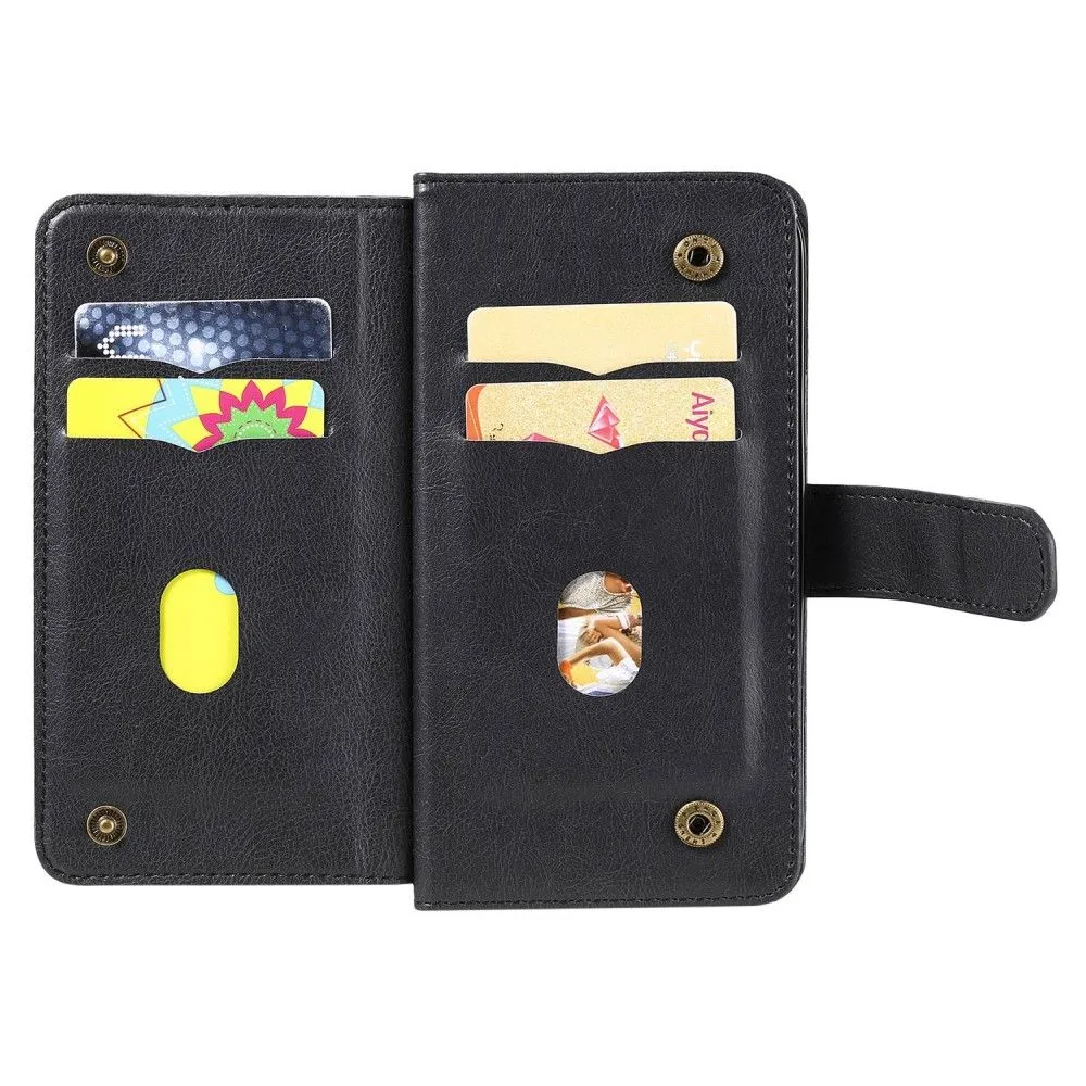 10-slot wallet case for Google Pixel 7 - Black