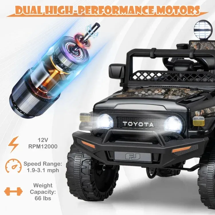 12V 7Ah Licensed Toyota FJ Cruiser Electric Car with Remote Control