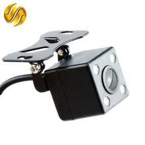 170 Degree 4 LED Night Vision Car Rear View Camera HD Video Waterproof Auto Parking Monitor Reversing CCD