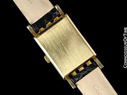 1951 Jaeger-LeCoultre Vintage Mens Watch, 18K Gold & Diamonds - The Lowell