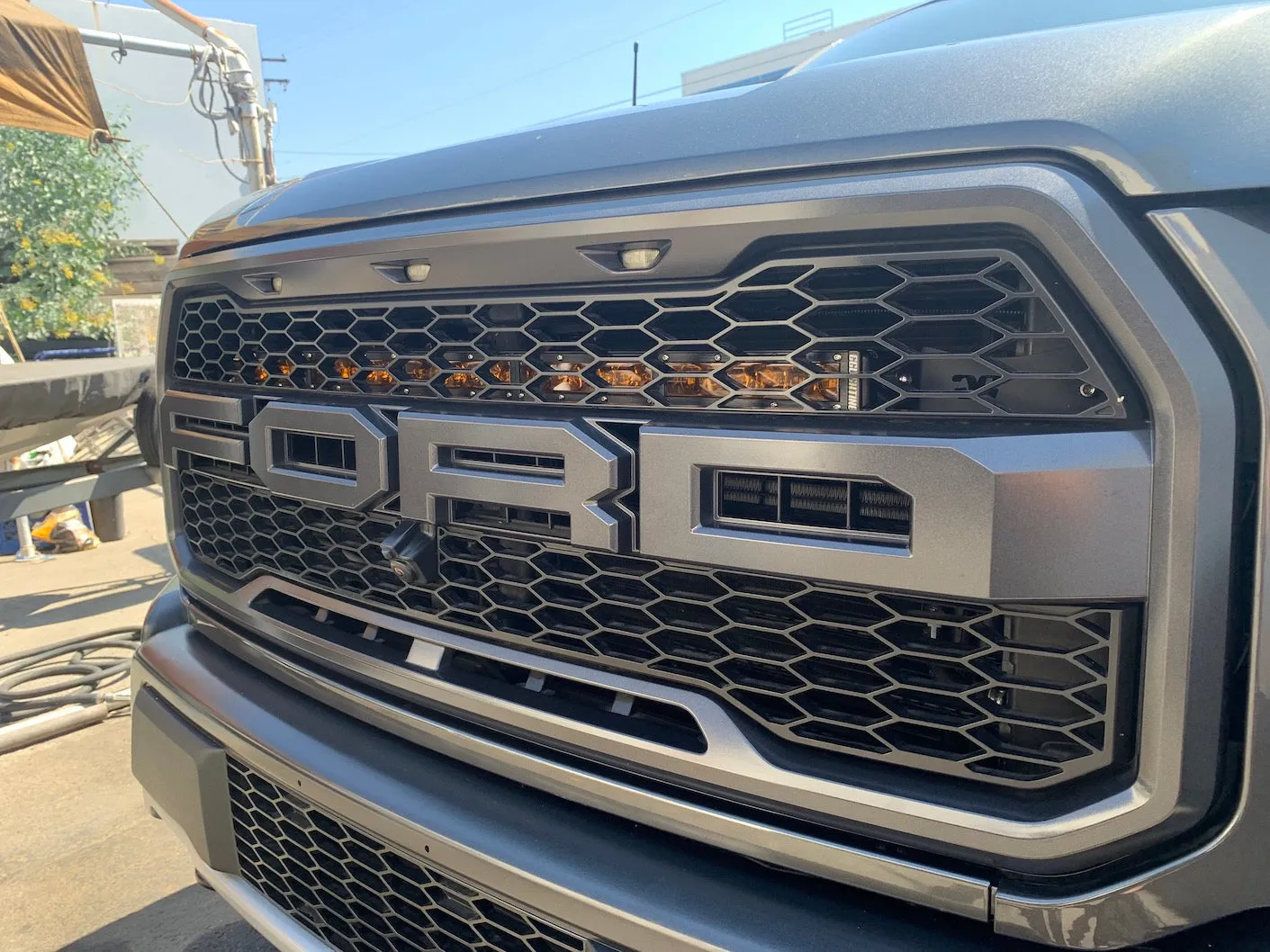 2nd Generation Ford Raptor 30” Behind The Grill Mounts