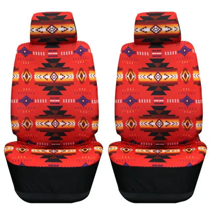 2PC Car Seat Cover Set - Southwest Design