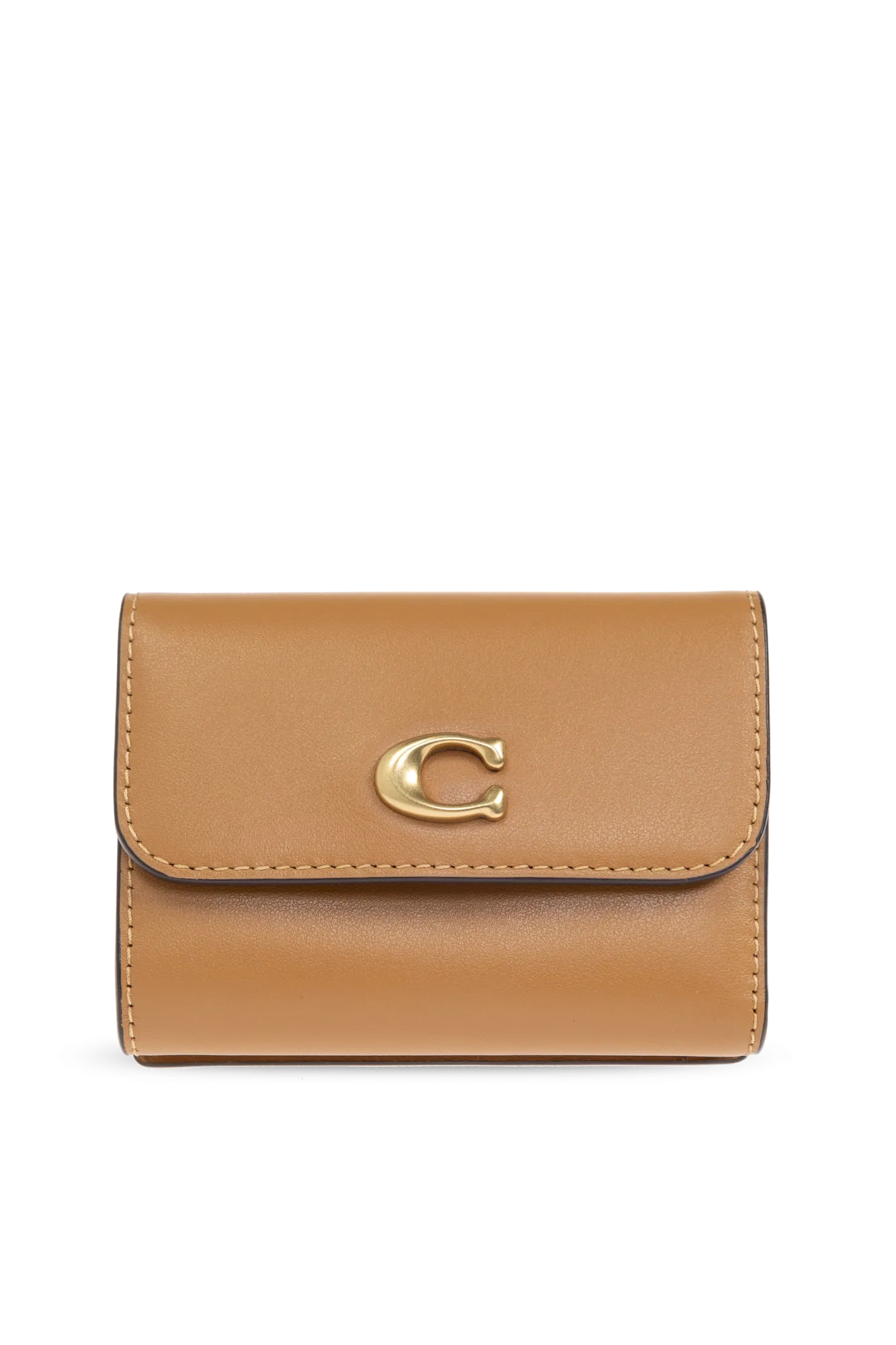 4372483 COACH elegant design with metal logo women's wallet