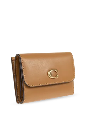 4372483 COACH elegant design with metal logo women's wallet