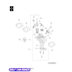 47629867001, KIT, GASKET INTAKE, KOHLER