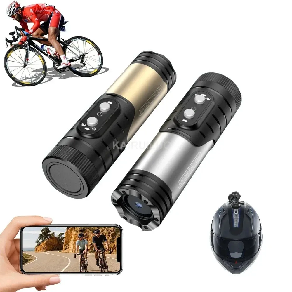 4K Action Camera Waterproof Bike Motorcycle Helmet Camera Anti Shake Sport DV Wireless WiFi Video Recorder Dash Cam For Car New