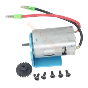 540 Motor Kit & Mount Electric Engine Metal Gear 27T For 1/18 WLtoys A959 Upgrade Parts Fit A949 A969 A979 K929