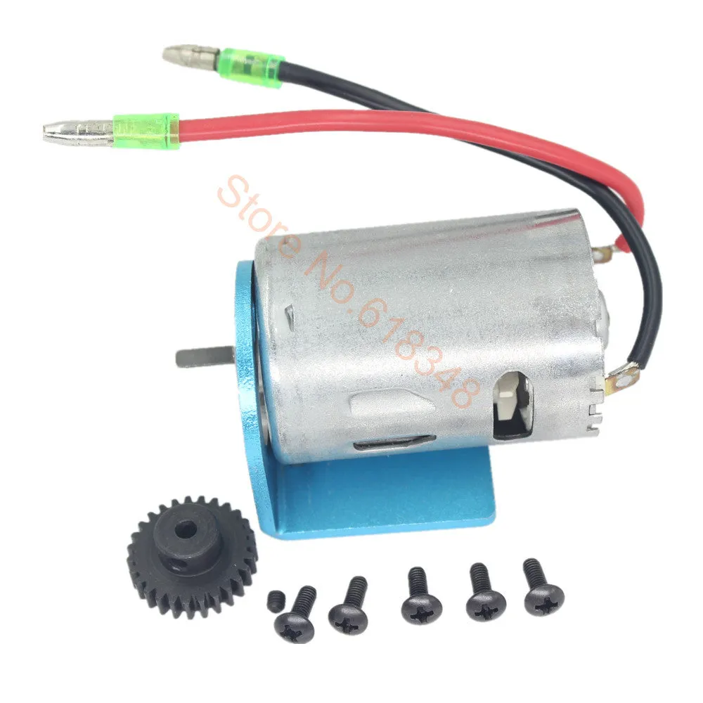 540 Motor Kit & Mount Electric Engine Metal Gear 27T For 1/18 WLtoys A959 Upgrade Parts Fit A949 A969 A979 K929