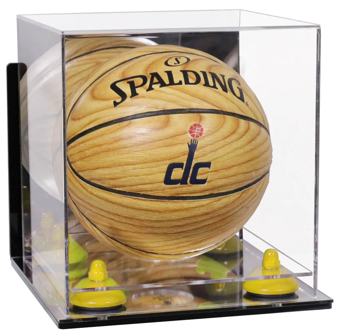 Acrylic Mini - Miniature (not Full Size) Basketball Display Case Mirror Wall Mounts (A015/B03)