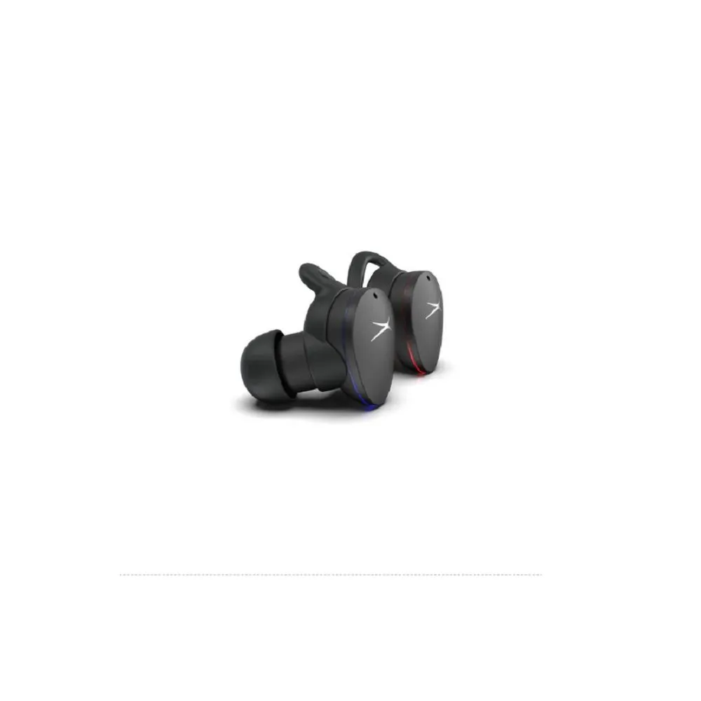 Altec Lansing 82068404 NanoBuds Sport True Wireless Bluetooth Earbuds, Charcoal Gray