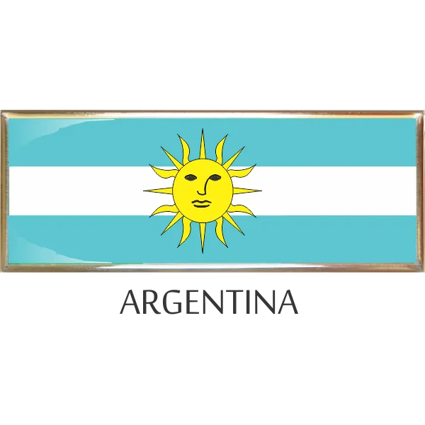 Argentina  Metal Car Badge