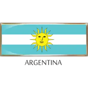 Argentina  Metal Car Badge