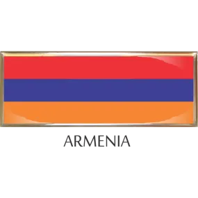 Armenia  Metal Car Badge