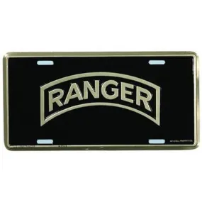 Army Ranger License Plate