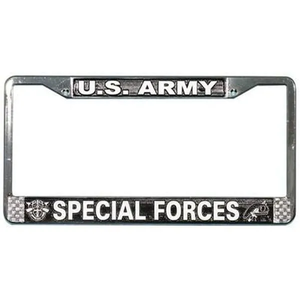 Army Special Forces License Plate Frame