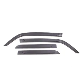 Auto Ventshade Low Profile Ventvisor - Front/Rear - Dark Smoke - Toyota Midsize SUV 2010-20