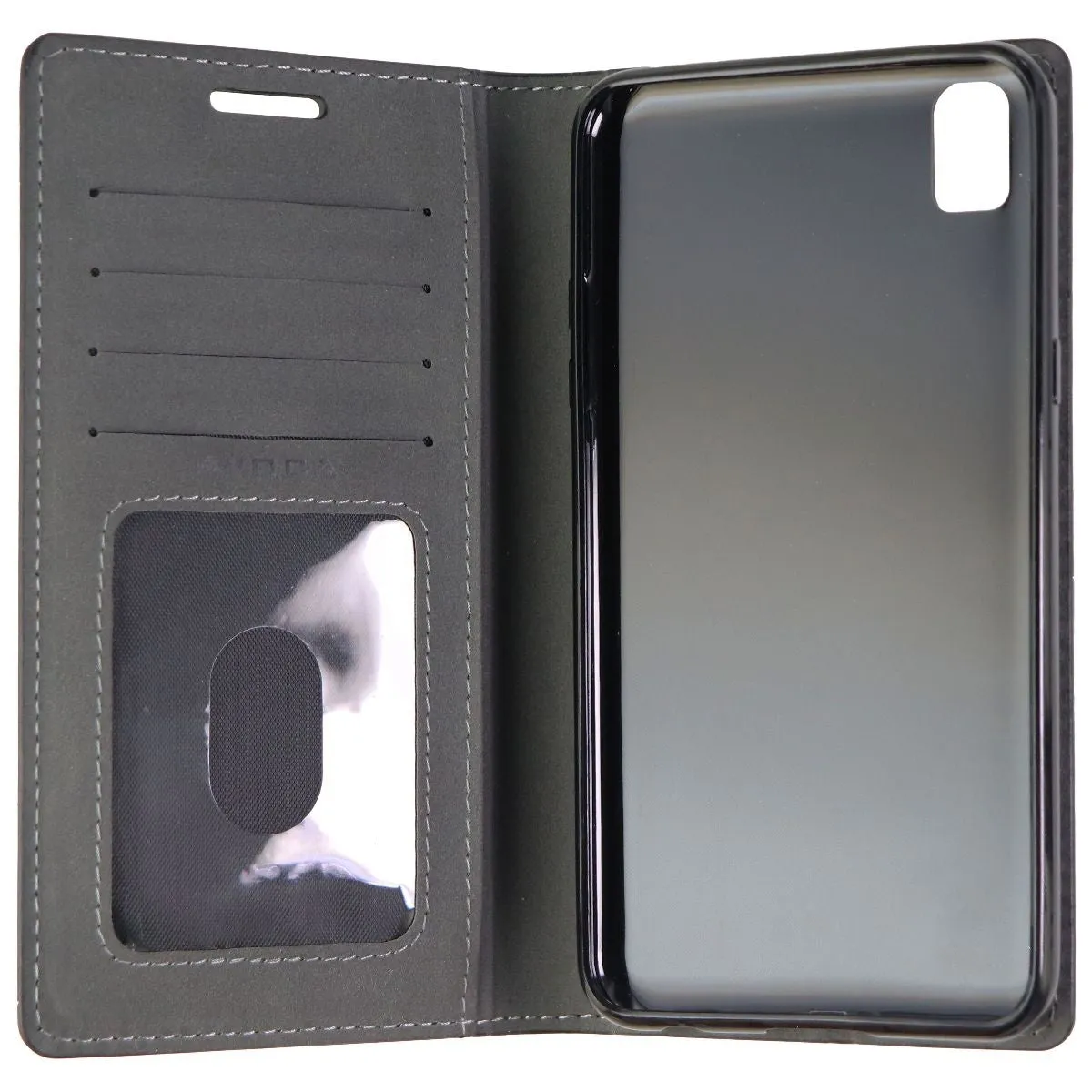 Avoca MobilePro Folio Wallet Case for LG X Power (2016) - Black