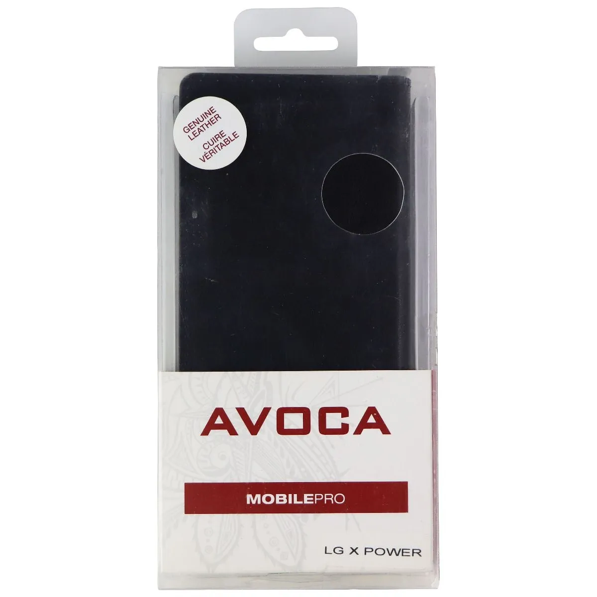 Avoca MobilePro Folio Wallet Case for LG X Power (2016) - Black