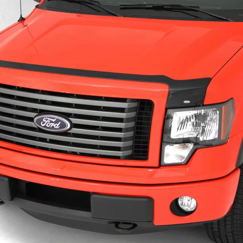 AVS 99-07 Ford F-250 Aeroskin Low Profile Acrylic Hood Shield - Smoke