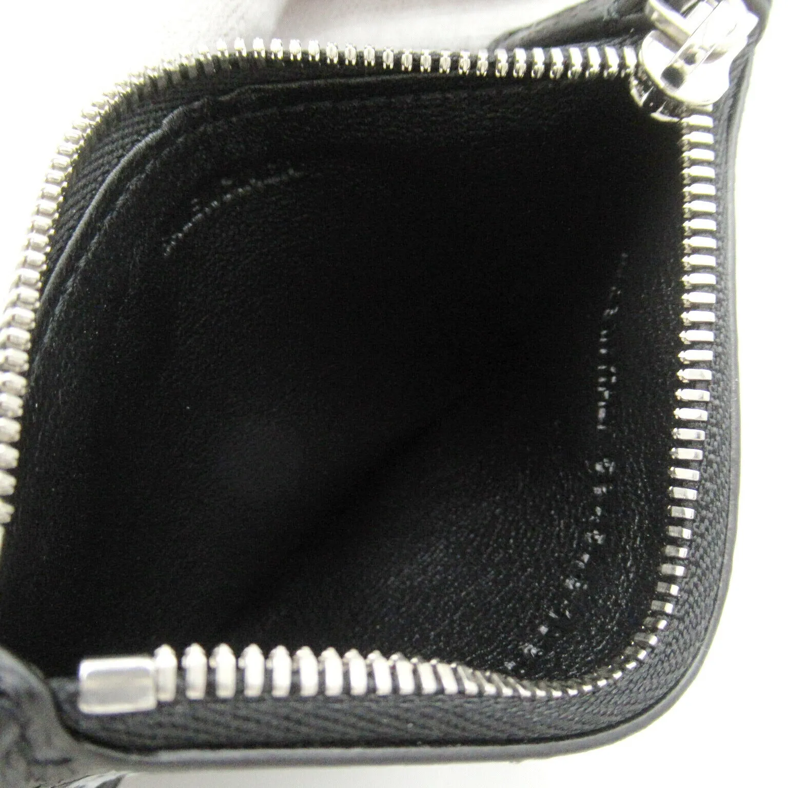 Balenciaga Lambskin Coin Case with Keyring