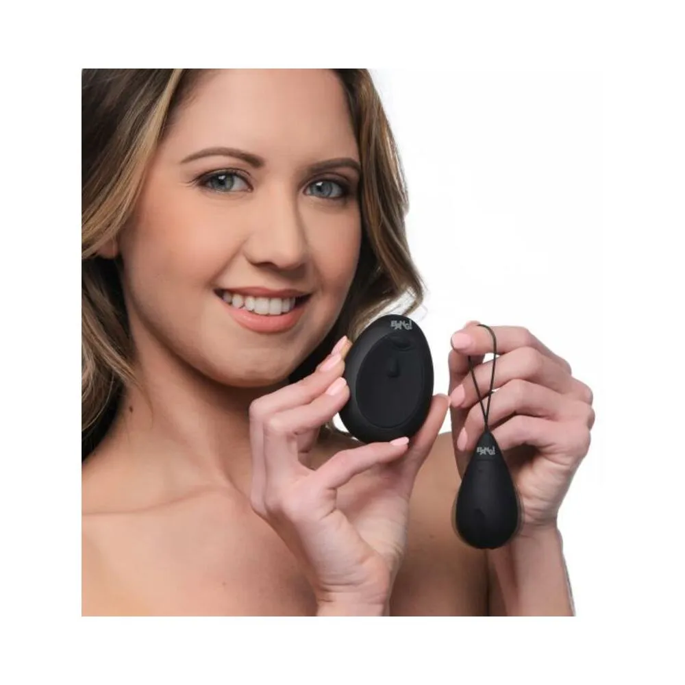 Bang - 10x Silicone Vibrating Egg - Black