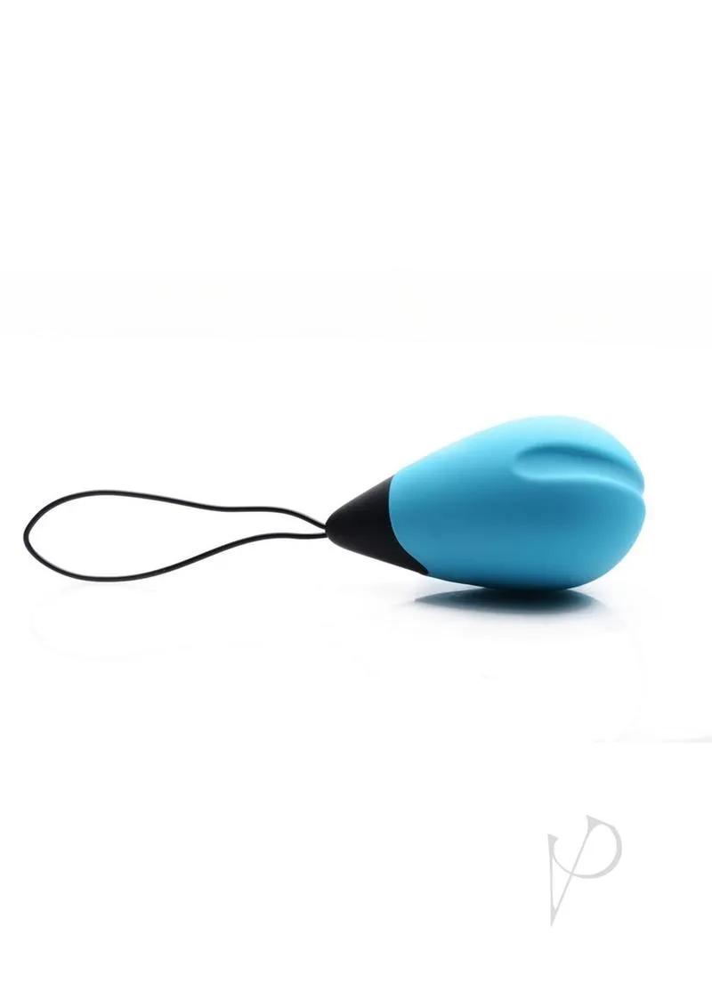 Bang 10x Silicone Vibrating Egg Blue