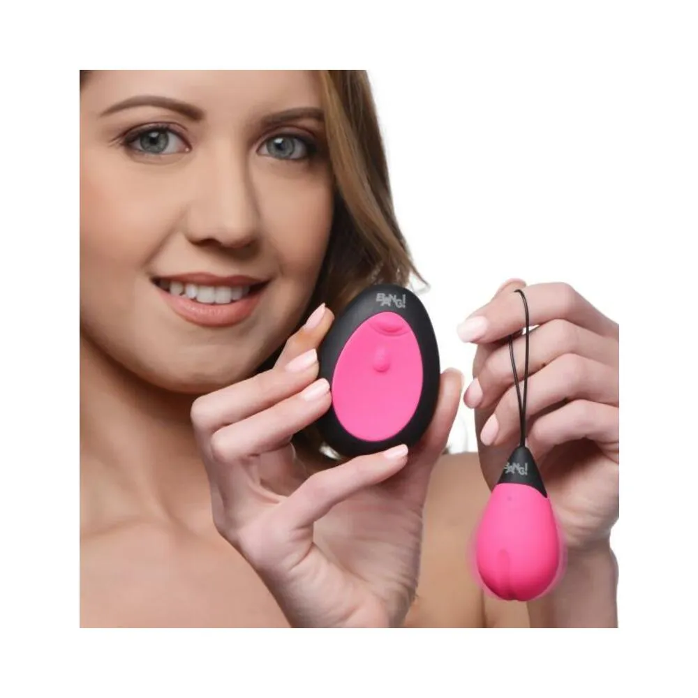 Bang - 10x Silicone Vibrating Egg - Pink