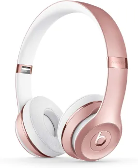 BEATS Solo 3 Wireless Bluetooth Over-Ear Headphones - Rose Gold