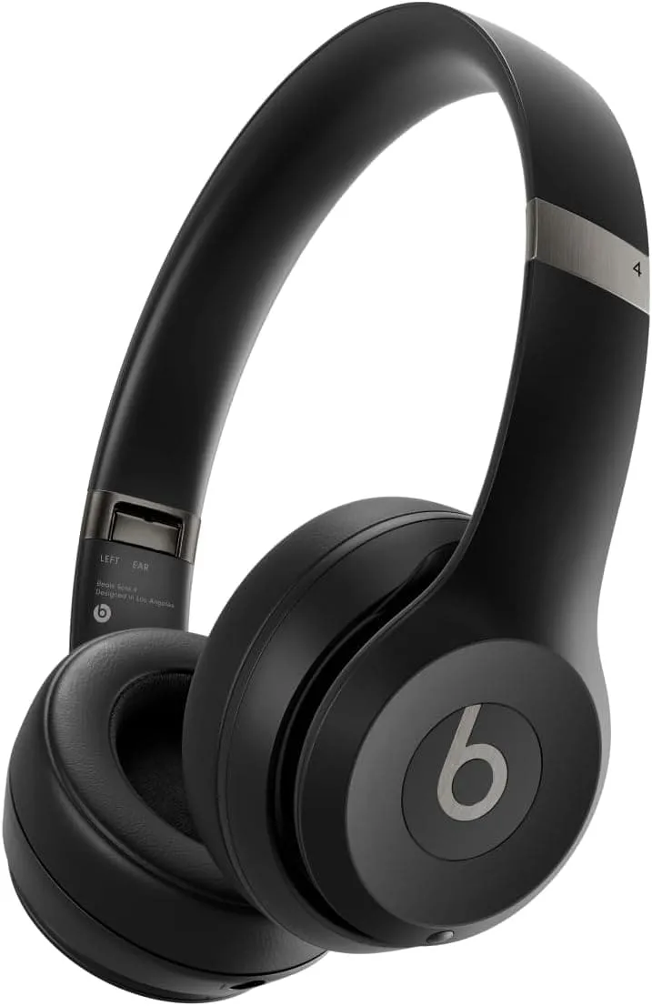 Beats Solo 4 On-Ear True Wireless Headphones - Matt Black