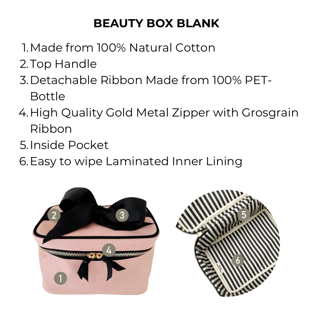 Beauty Box Blank, Pink/Blush