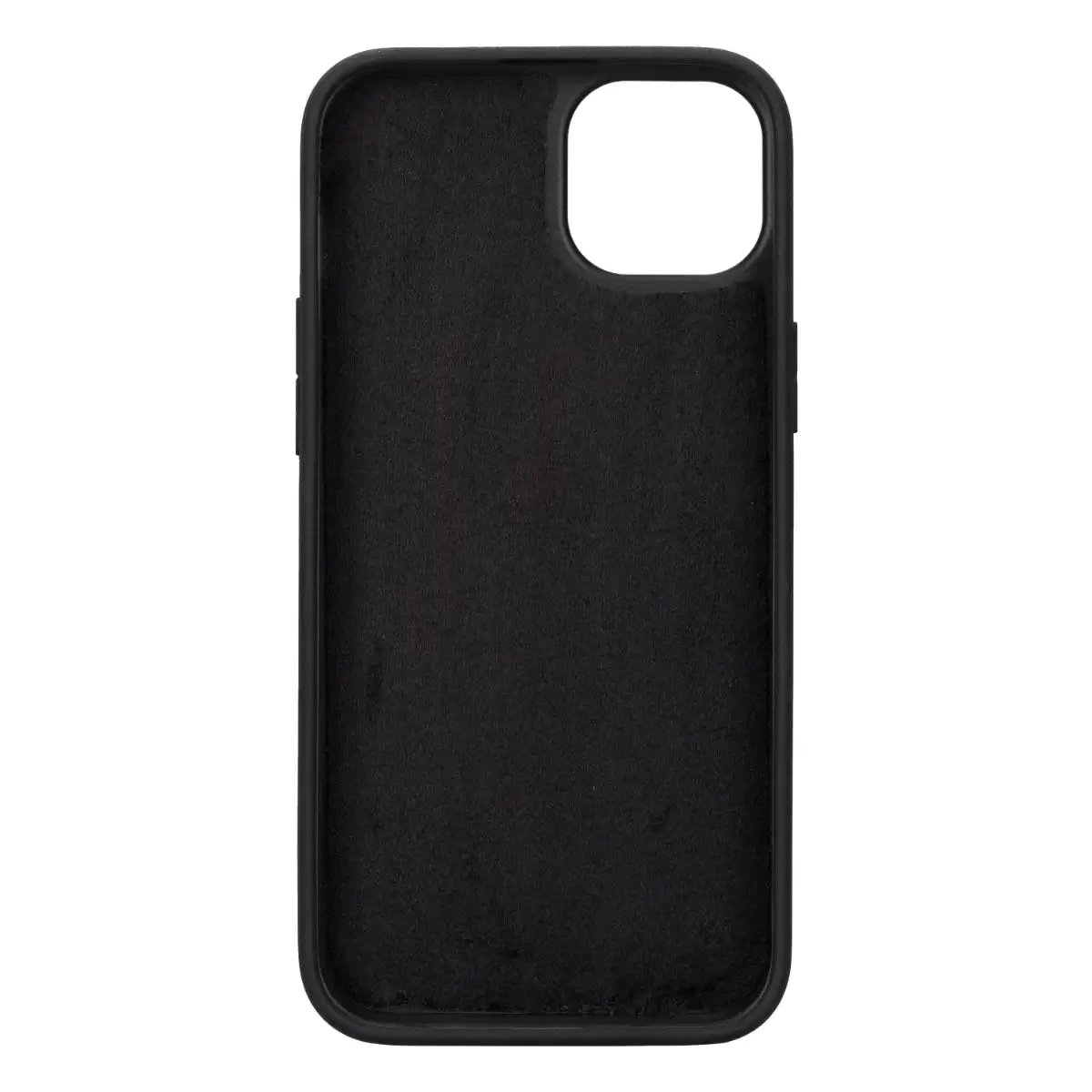 Black Leather iPhone 16 Plus Wallet Case