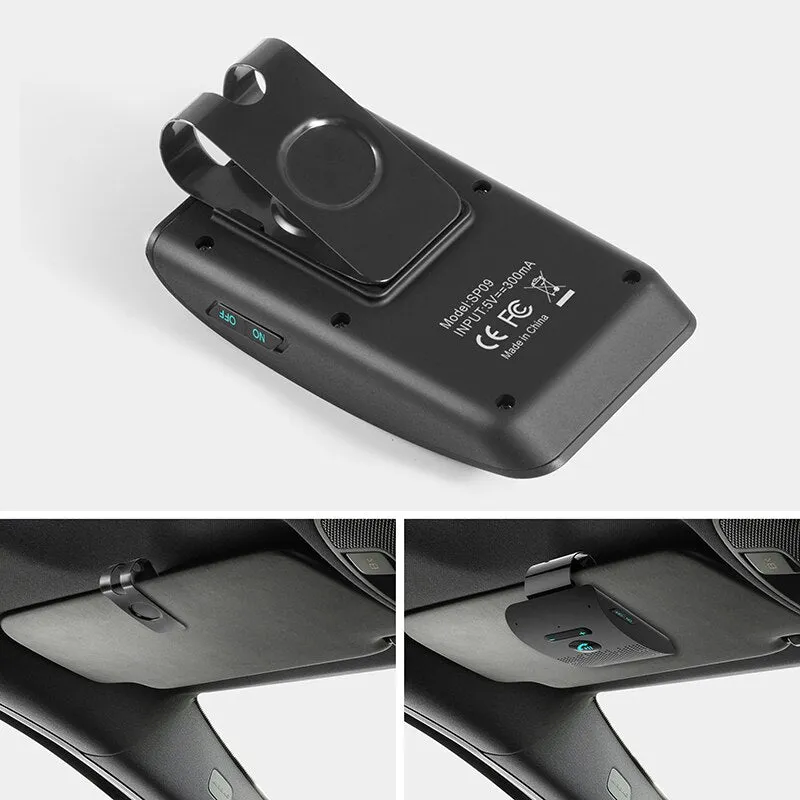 Bluetooth Handsfree Car Bluetooth sun visor Speakerphone  Bluetooth Car Kit multipoint speakerphone 4.1 edr wireless bluetooth