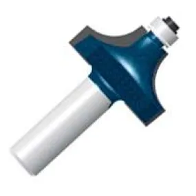 Bosch 85496MC Router Bit, 1-1/4 in Dia Cutter, 2-1/8 in OAL, 1/4 in Dia Shank, 2-Cutter, Steel :CD: QUANTITY: 1