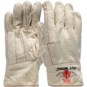 Boss 1BC42128A Extra Heavy Weight Cotton Hotmill Glove with Felt Lining - Band Top