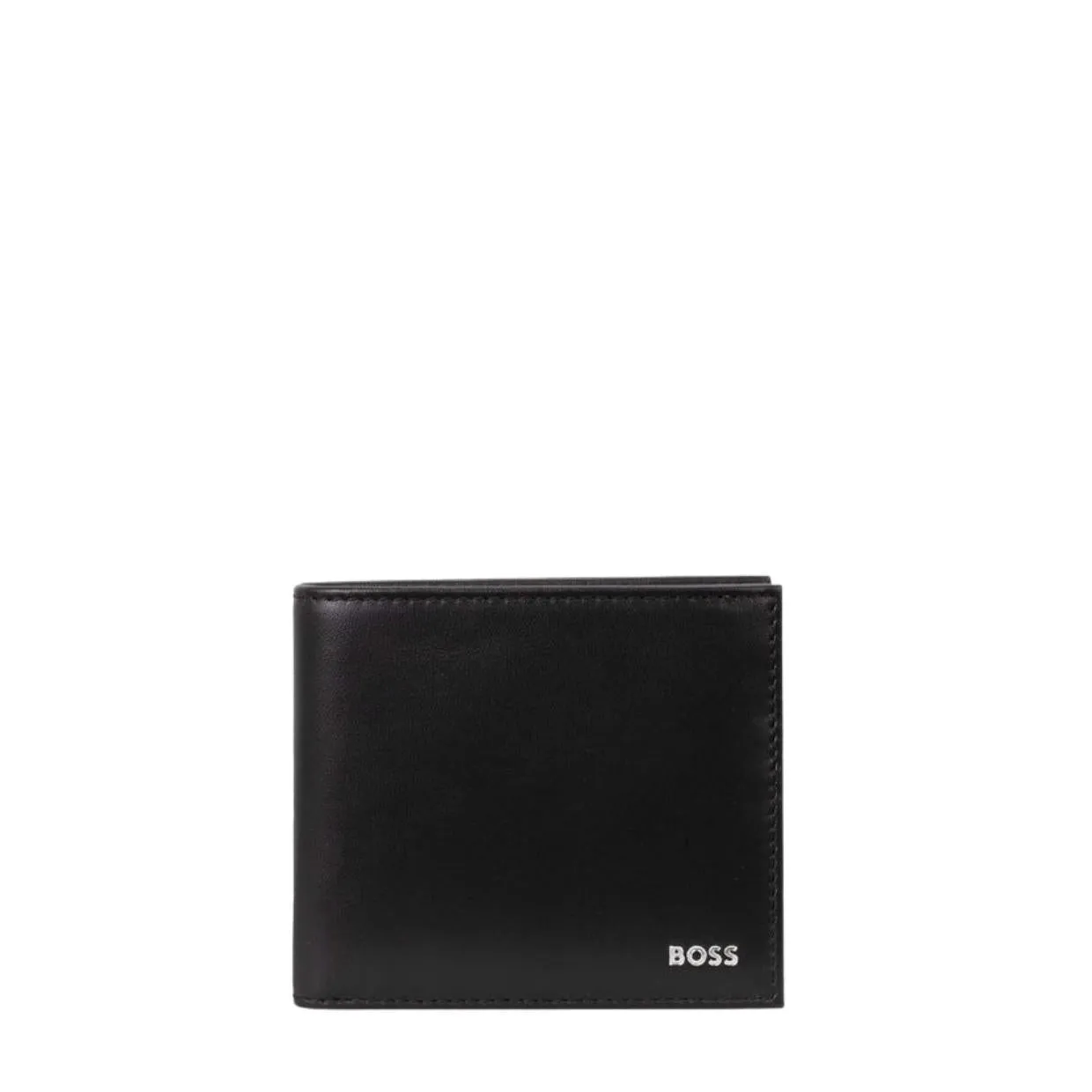 BOSS Monogram Logo Leather Card Case & Wallet Gift Set