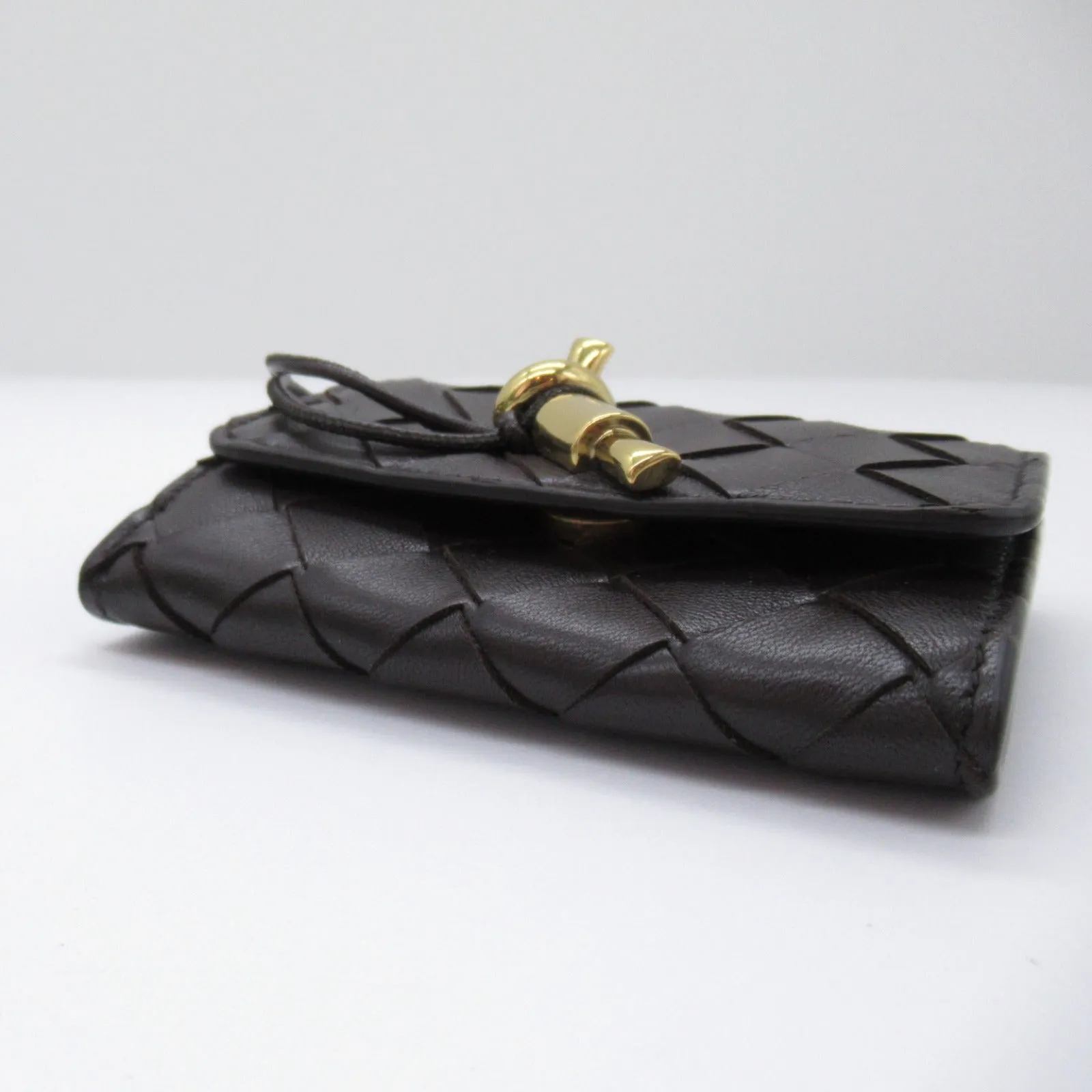 Bottega Veneta Leather Envelope Card Case