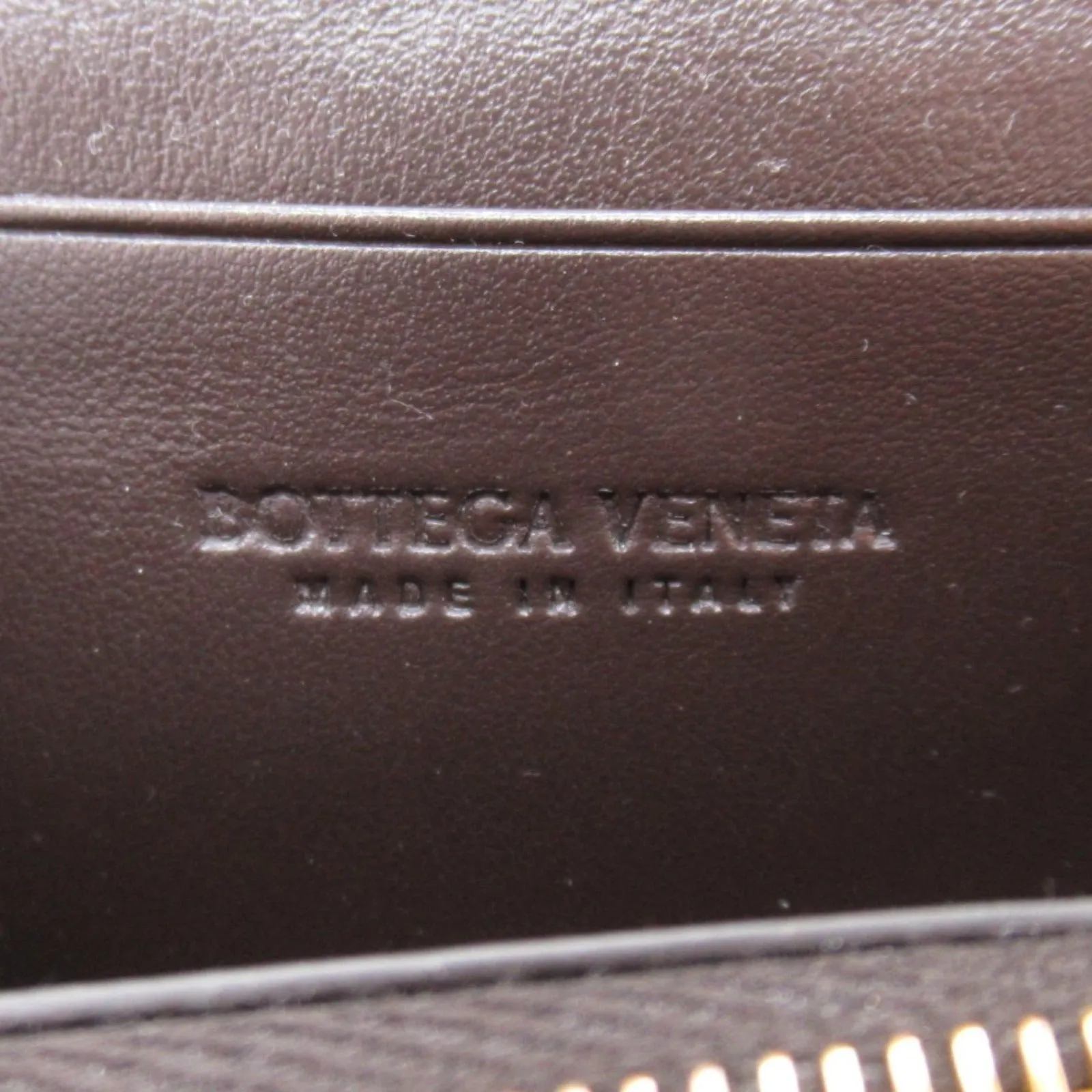 Bottega Veneta Leather Envelope Card Case