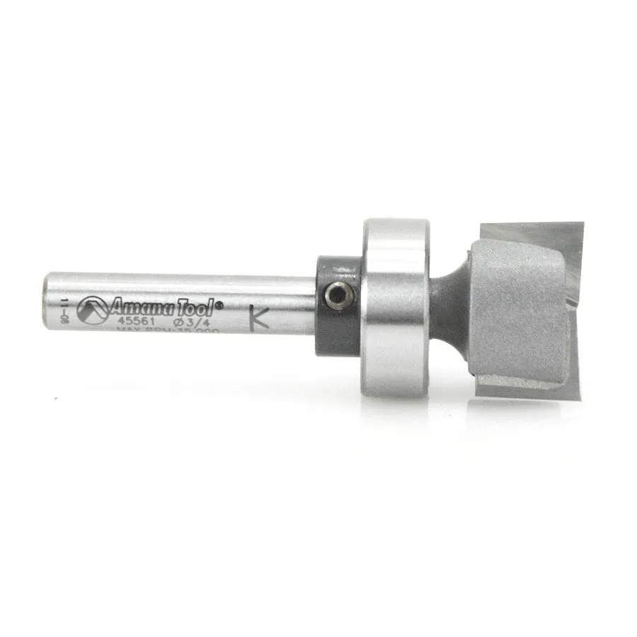 Bottom Cleaning Router Bit | 2 Flute | Various Dia x 7⁄16 x 1⁄2" | 45564 | 738685855645