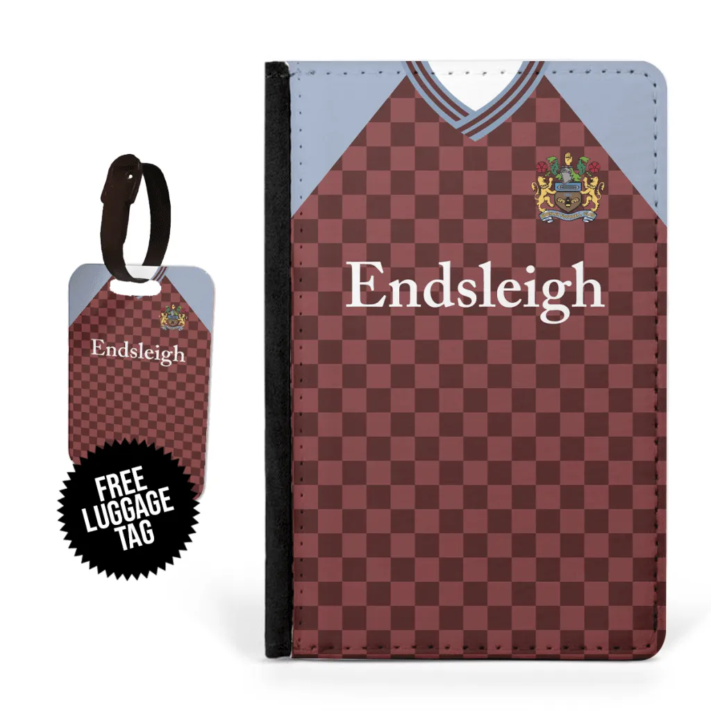 Burnley Retro Kit Passport Cases