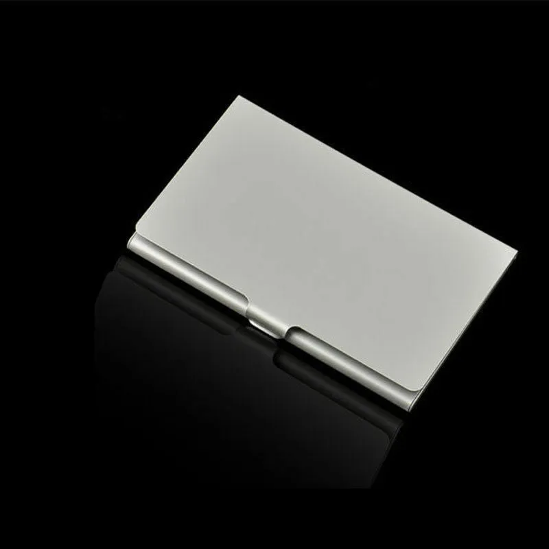 Business ID Credit Card Holder Wallet Metal Box Case Block RFID