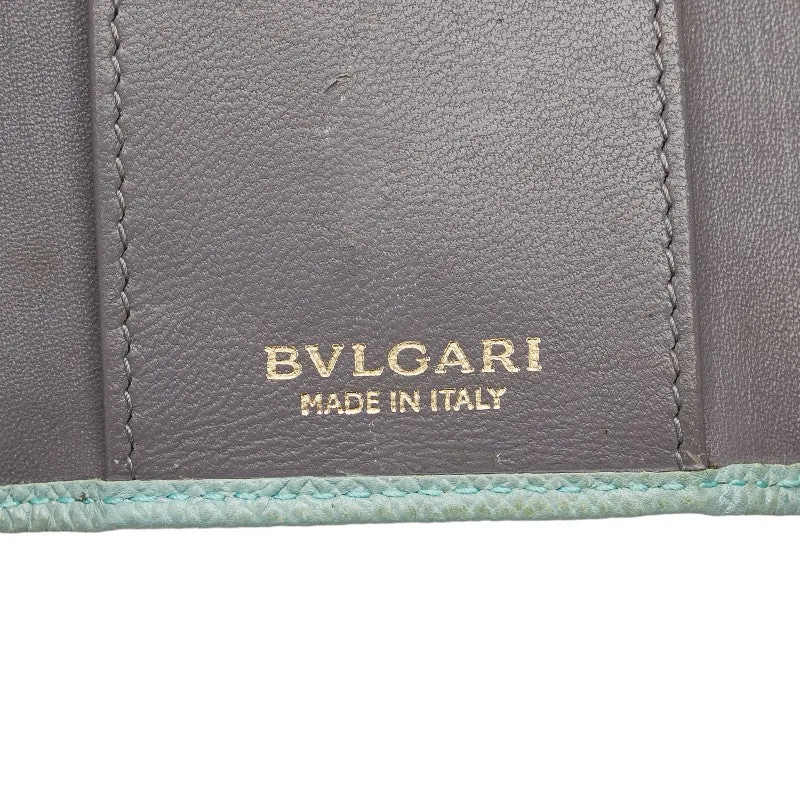 Bvlgari Leather Key Case Green