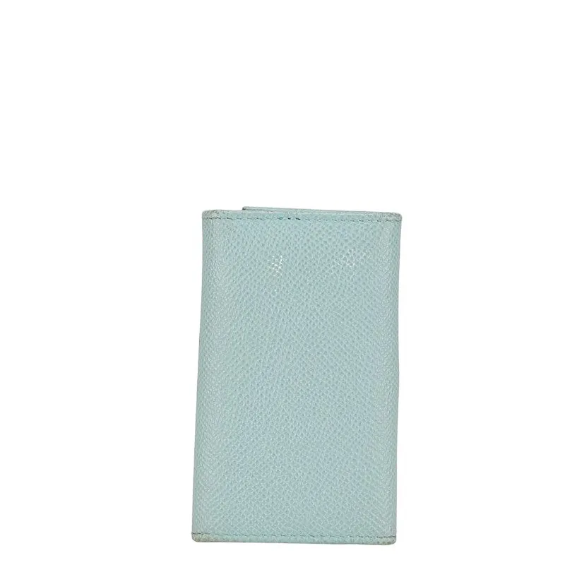 Bvlgari Leather Key Case Green