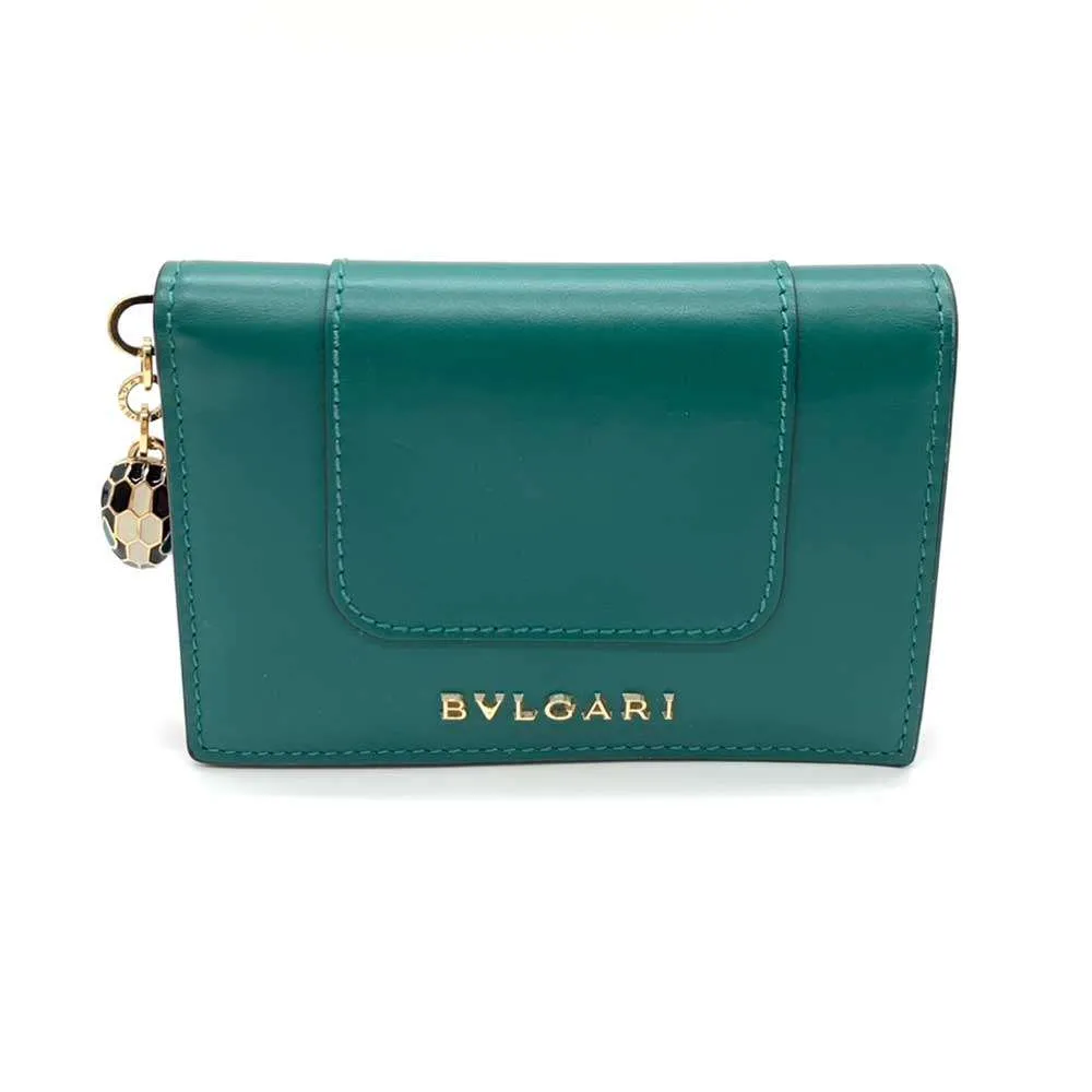 Bvlgari Serpenti Forever Leather Card Case