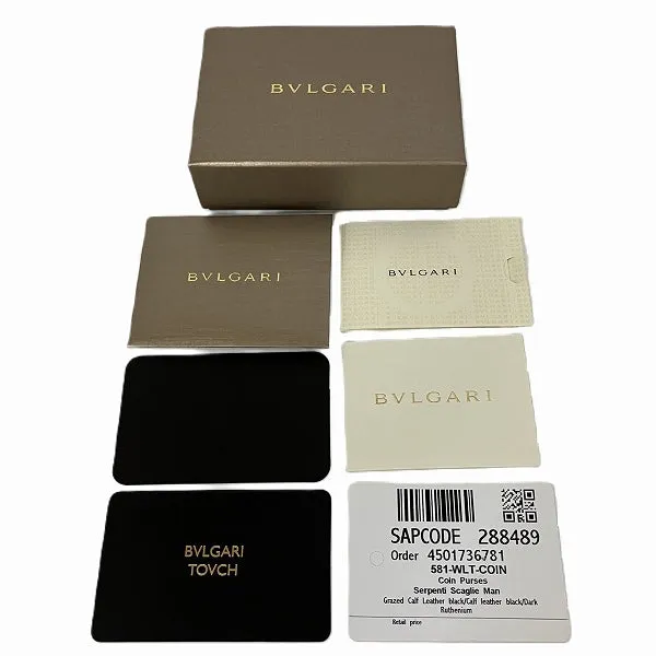 Bvlgari Serpenti Scaglie Coin Case