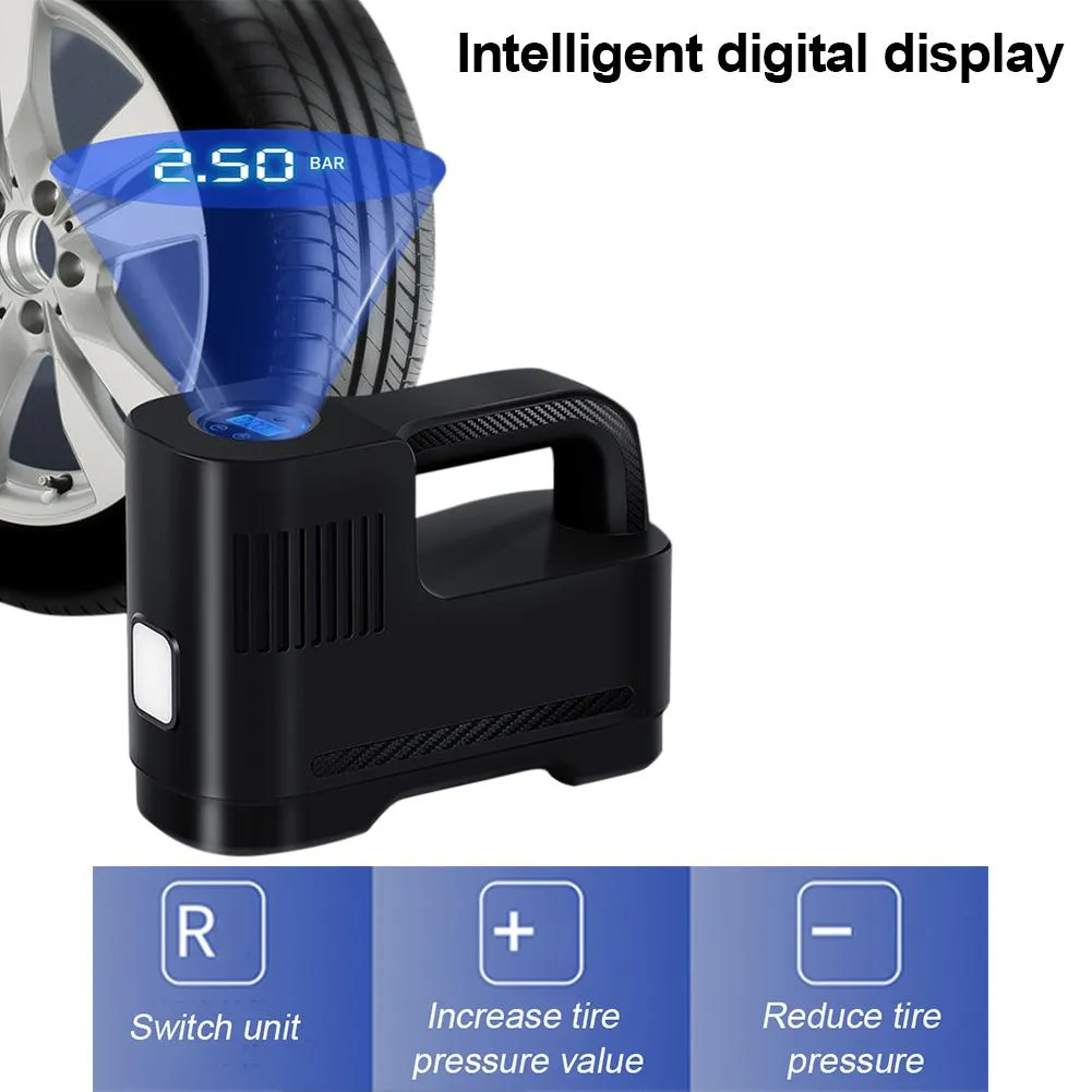 Car Digital LED Air Compressor Pump