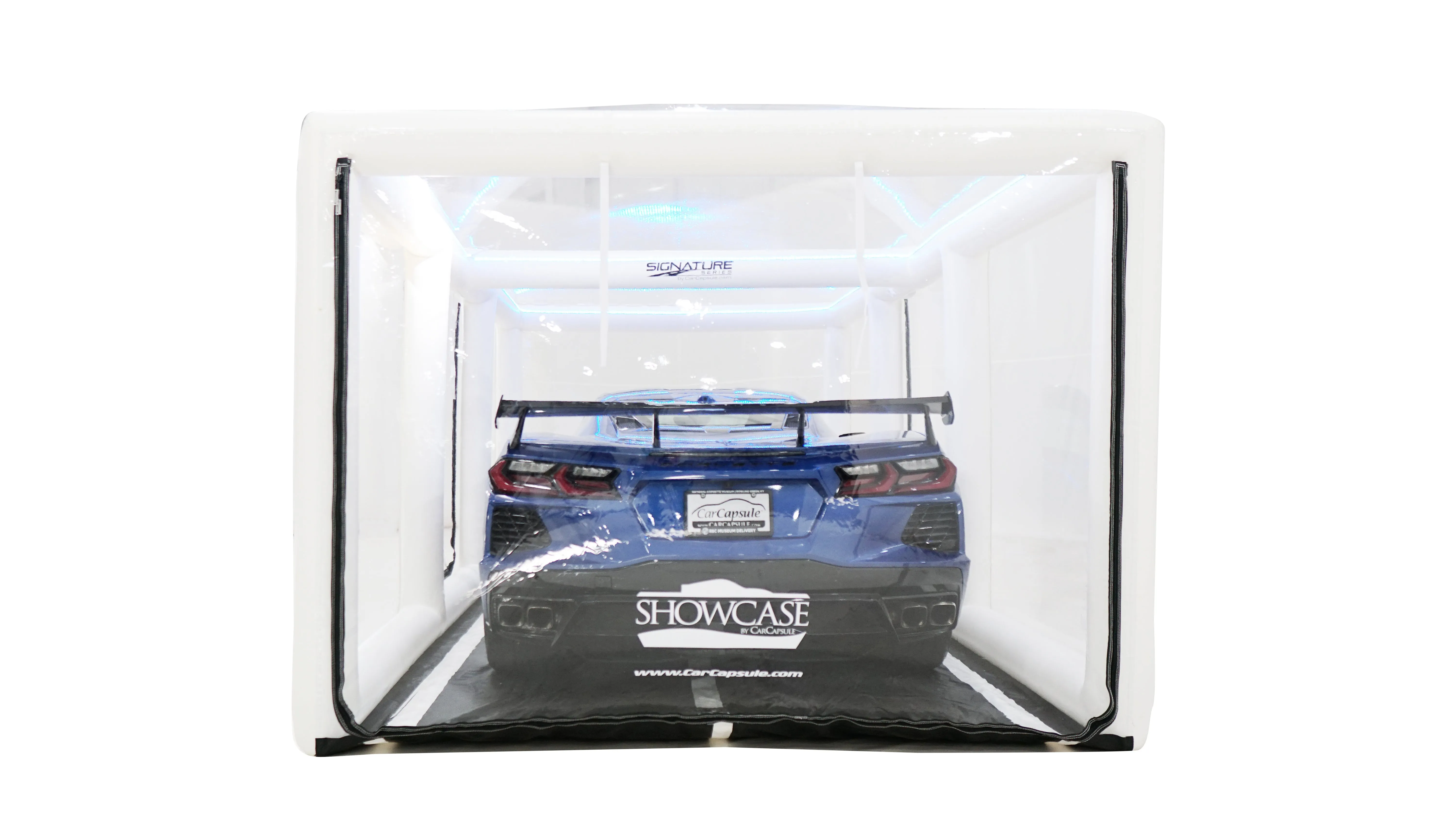 CarCapsule Signature Series Showcase Automatic White Camaro Car Cover