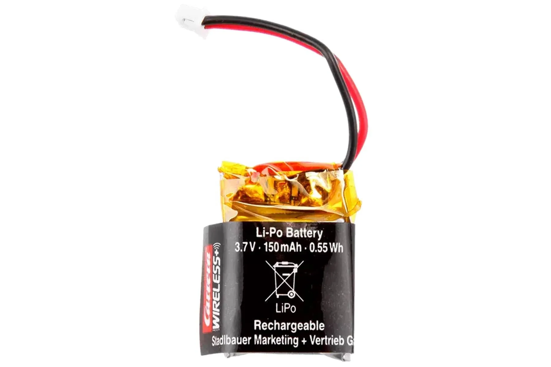 Carrera 150mAh 1S 3.7V LiPo Battery with Micro Connector