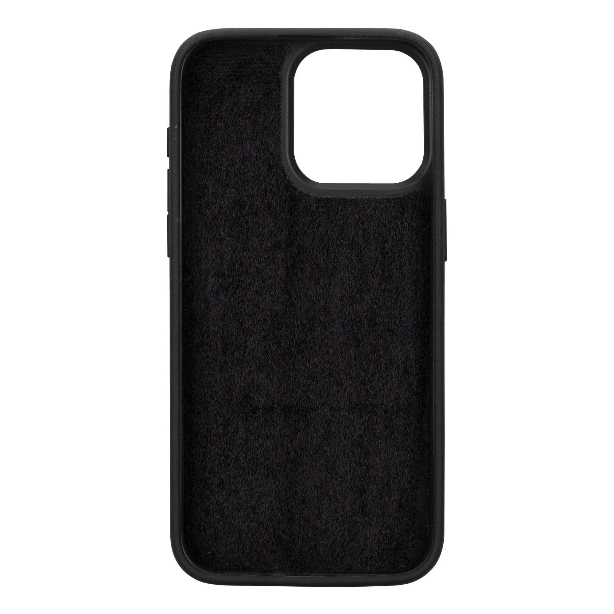 Carter iPhone 15 Detachable Wallet Case, Rustic Black