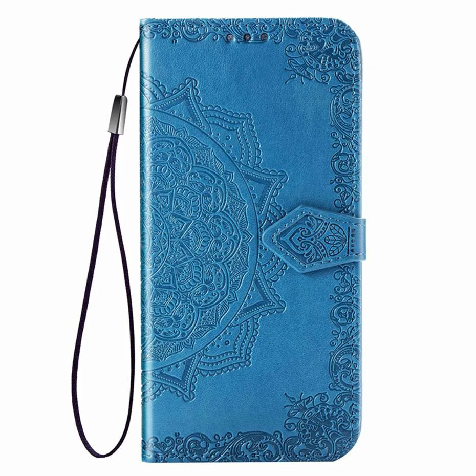 Case for Huawei Y6 2019 Flip Wallet PU Leather Phone Case On For Huawei Y6 2019 MRD-LX1 MRD-LX1F Y6 Y 6 2019 Pro Cover