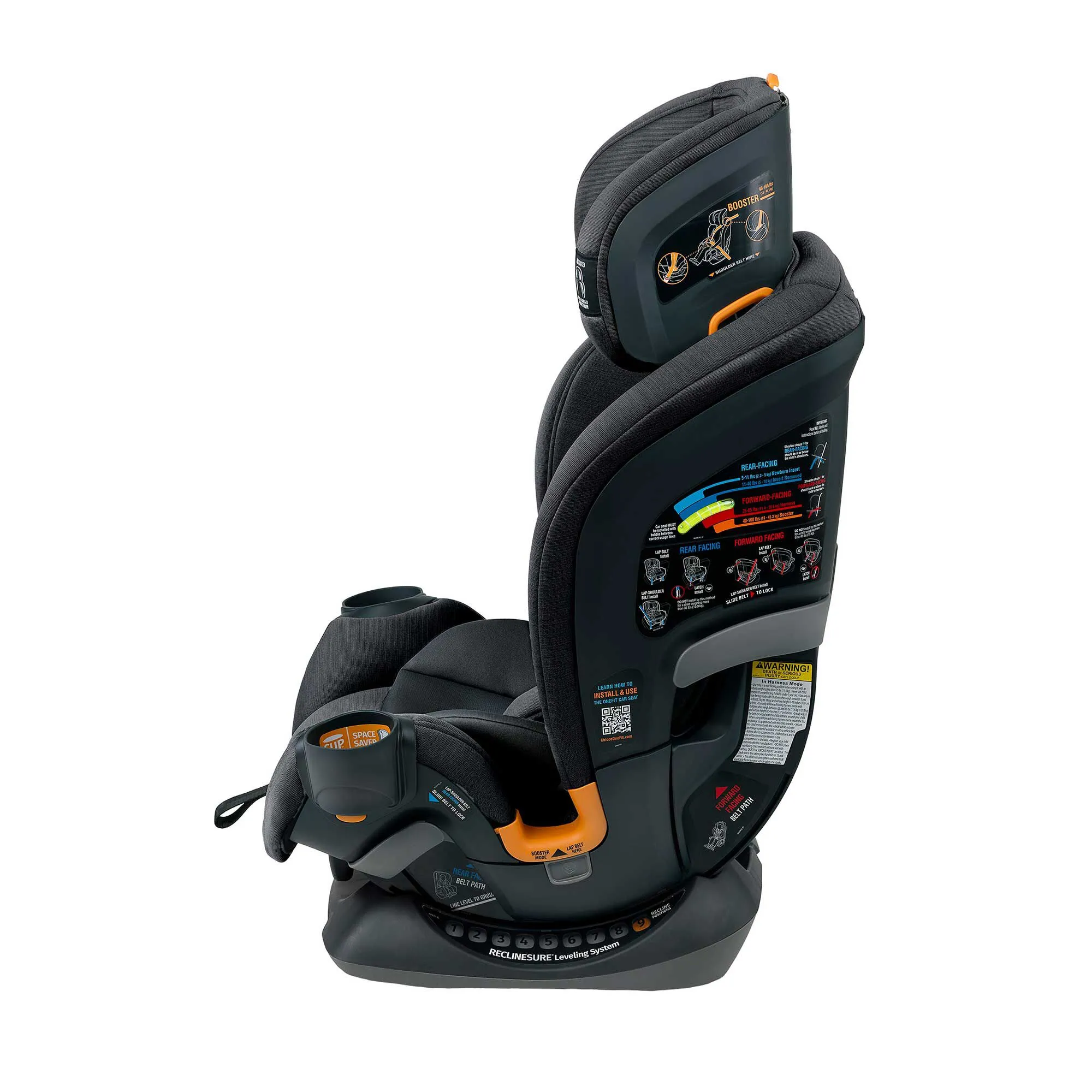 Chicco OneFit ClearTex All-In-One Car Seat